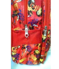 Дитячий Рюкзак шкільний Портфель для хлопчика "ТАЧКИ. Блискавка Макквін" 555-455 червоний