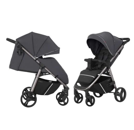 Коляска прогулянкова CARRELLO Bravo CRL-8512/1 Serious Grey + дощовик