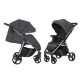 Коляска прогулянкова CARRELLO Bravo CRL-8512/1 Serious Grey + дощовик