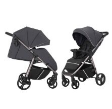 Коляска прогулянкова CARRELLO Bravo CRL-8512/1 Serious Grey + дощовик