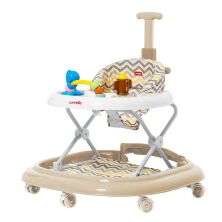 Ходунки CARRELLO Eterno CRL-9607 Beige 3 в 1 (ходунки, гойдалка, каталка)
