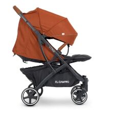 Дитяча прогулянкова коляска El Camino ME 1090-1 LOONA Rooibos Orange/ з дощовиком і сіткою**