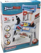 Мастерская - верстак, 52 аксессуара, дрель на батарейках, h-66 см Т 107