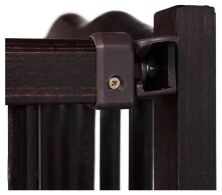 Ліжко Babyroom Веселка маятник, відкидний пліч DVMO-2 бук венге