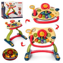 Розвиваючий музичний дитячий ігровий центр 3в1 898-2084 зі світловими ефектами