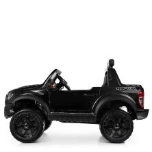 Дитячий електромобіль Ford шкіряне сидіння M 4174EBLR-2 чорний