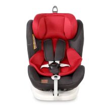 Дитяче автокрісло Lorelli (Bertoni) Lusso SPS isofix 0-36 kg Black-Red чорно-червоне