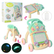 Розвиваючий музичний дитячий ігровий центр S920 Каталка ходунки штовхач столик**