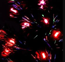 Новорічна ялинка сосна штучна розбірні висота 90 см C 29326 з Led підсвічуванням 80 гілок зелена