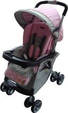 Коляска прогулочная Everflo E-301 pink/grey