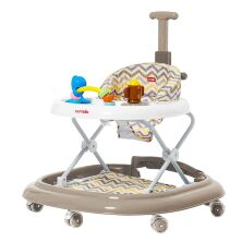 Ходунки CARRELLO Eterno CRL-9607 Coffee 3 в 1 (ходунки, гойдалка, каталка)