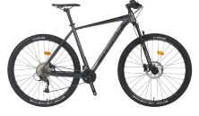 Велосипед спортивный горный Crosser Solo колеса 27.5 дюймов Shimano Чорний