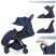 Дитяча прогулянкова коляска El Camino ME 1034L HANDY Denim синій**