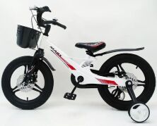 Дитячий двоколісний велосипед MARS-2 Evolution колеса 16 дюймів магнезиевая рама білий