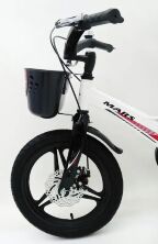 Дитячий двоколісний велосипед MARS-2 Evolution колеса 16 дюймів магнезиевая рама білий