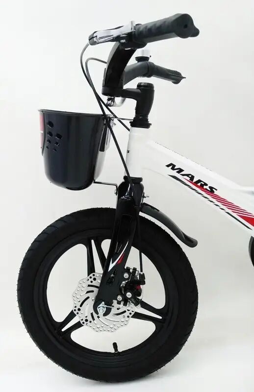 Дитячий двоколісний велосипед MARS-2 Evolution колеса 16 дюймів магнезиевая рама білий