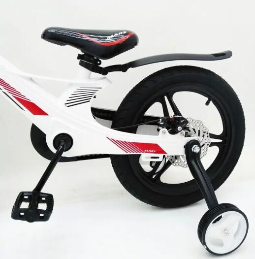 Дитячий двоколісний велосипед MARS-2 Evolution колеса 16 дюймів магнезиевая рама білий