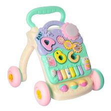 Розвиваючий музичний дитячий ігровий центр S921 Каталка ходунки штовхач столик**