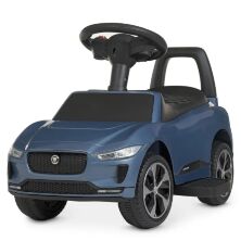 Дитяча каталка-толокар електромобіль 2 в 1 Bambi M 4461-11 сірий**
