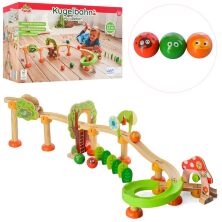 Дерев'яна Іграшка Ігровий розвиваючий центр MD 1595 Трек з кульками**