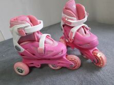 Ролики Дитячі Рожеві16021 розмір S (31-34) парні задні колеса