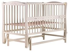 Ліжко Babyroom Еліт різьблення, маятник, відкидний пліч-DER-6 бук слонова кістка