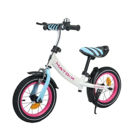 Біговел (велобіг) дитячий BALANCE TILLY 12 дюймів Matrix T-21259/1 WHITE Білий