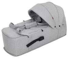 Коляска прогулочная CARRELLO Connect CRL-5502/1 Rock Gray для двійні c перенесенням