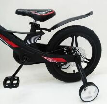 Дитячий двоколісний велосипед MARS-2 Evolution колеса 16 дюймів магнезиевая рама чорний