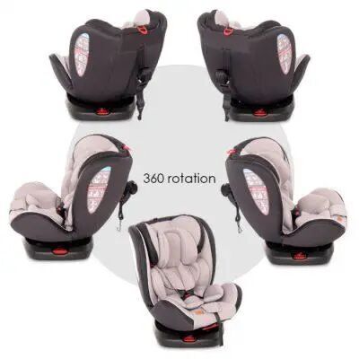 Дитяче автокрісло Lorelli (Bertoni) NEBULA Isofix 0-36 kg Pink рожева