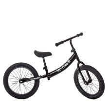 Беговел велобіг від толокар дитячий PROFI KIDS дитячий гумові колеса 16 дюймів M 5468A-8 чорний **