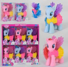 Іграшка для дівчинки ПОНІ з крильцями 88470 Звукові та світлові ефекти. Набір з 6 штук