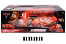 Набір машинок інерційних з мультфільму "Тачки" 17616-30 ZH Трейлер Маквин і Метр!