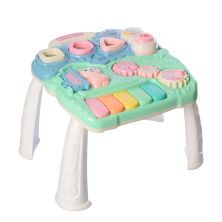 Розвиваючий музичний дитячий ігровий Столик 2в1 999G-H Центр з музикою і світловими ефектами