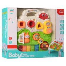 Розвиваючий музичний дитячий ігровий Столик 2в1 999G-H Центр з музикою і світловими ефектами