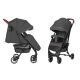 Прогулянкова дитяча коляска CARRELLO Gloria CRL-8506 Iron Gray з дощовиком/сіра