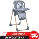 Дитячий стілець для годування EL CAMINO ME 1115-W CRAFT Gray до 15 кг від 0 до 36 місяців