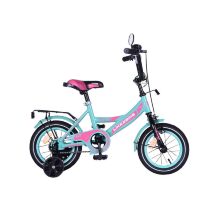Велосипед дитячий двоколісний для дівчинки Like2bike 211204 Sky колеса 12дюймов з дзвіночком і ручним гальмом