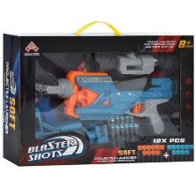 Іграшковий автомат-бластер 58см SB562 з м'якими кулями присосками та мішенню