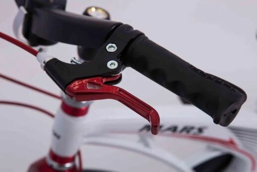 Дитячий двоколісний велосипед MARS-12 колеса 12 дюймів магнезиевая рама білий