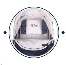 Коляска для ляльок DeCuevas 80237 Лялькова коляска із сумкою й парасолькою серії ТОП-Колекшн