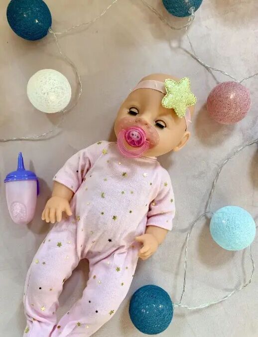 Пупсик реборн лялька для дівчинки, Малятко BL010B-S-UA горщик підгузник соска пляшечка