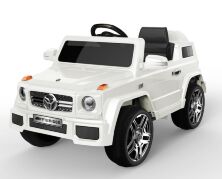 Дитячий одномісний електромобіль Джип Mercedes FL1058 колеса EVA/колір білий