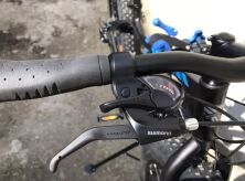 Велосипед спортивний складаний двох-підвісний гірський Crosser Dream 26 / колеса 26д / колір чорно-синій