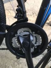 Велосипед спортивний складаний двох-підвісний гірський Crosser Dream 26 / колеса 26д / колір чорно-синій