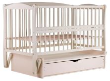 Ліжко Babyroom Еліт маятник, ящик, відкидний пліч DEMYO-5 бук слонова кістка