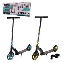 Самокат двоколісний алюмінієвий SC21017 Extreme Motion STEREO з амортизатором/2 кольори
