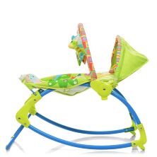 Дитячий шезлонг-качалка Bambi PK-306-5 зелене ***