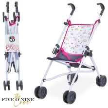 Дитяча прогулянкова коляска тростина для ляльки FiVE o NiNE T701021