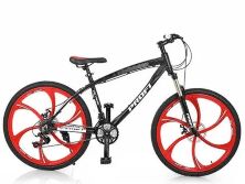 Алюмінієвий гірський велосипед MTB T26BLADE 26.1 B SHIMANO колеса 26 дюймів/ колір білий